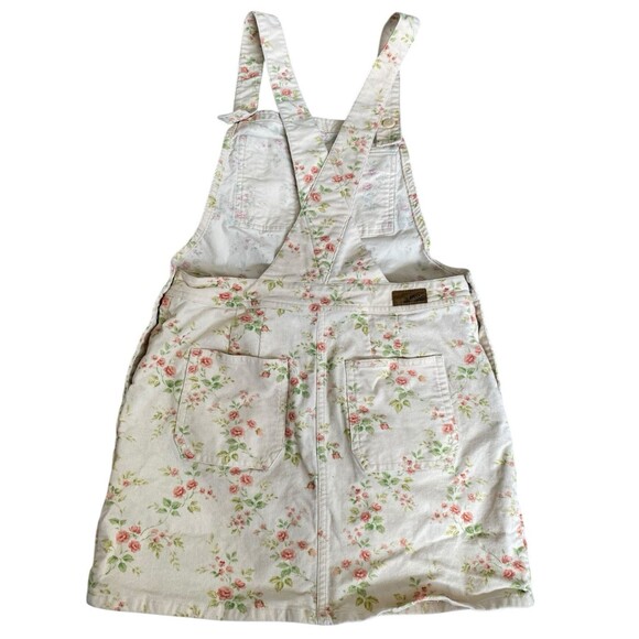 Polo Ralph Lauren Girls 16 Floral Corduroy Overall Dress Jumper Cottagecore - Picture 3 of 8